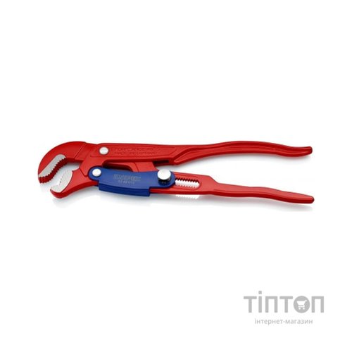 Кліщі KNIPEX трубні з S-подібним змиканням губок 83 60 010 (83 60 010)