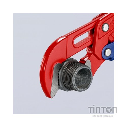 Кліщі KNIPEX трубні з S-подібним змиканням губок 83 60 010 (83 60 010)