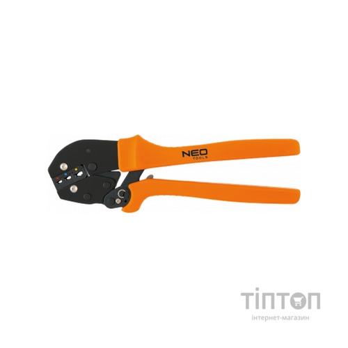 Кліщі Neo Tools для обтиску неізольованих наконечників 22-10 AWG (01-503)