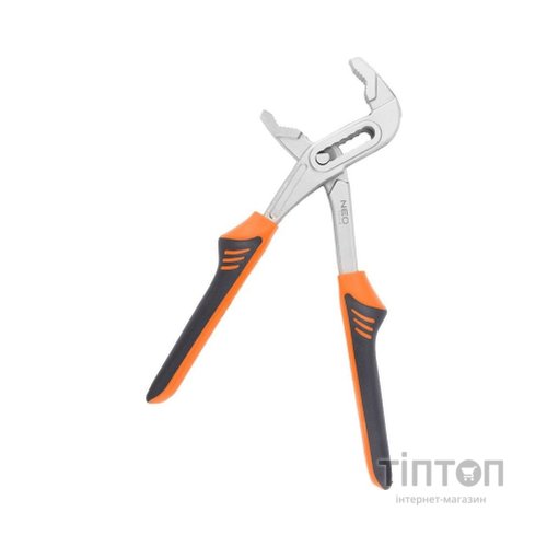 Кліщі Neo Tools трубні, переставні, діапазон 10-45 мм, CrV, 250мм (02-401)