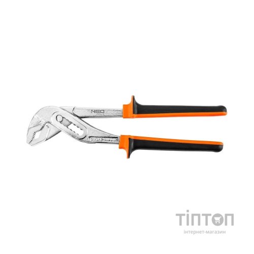 Кліщі Neo Tools трубні, переставні, діапазон 10-45 мм, CrV, 250мм (02-401)