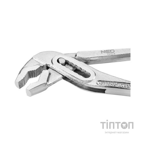Кліщі Neo Tools трубні, переставні, діапазон 10-45 мм, CrV, 250мм (02-401)