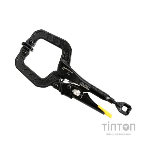 Кліщі Stanley FatMax, з фіксатором із С-подібними губками, L=150 мм (FMHT0-75408)