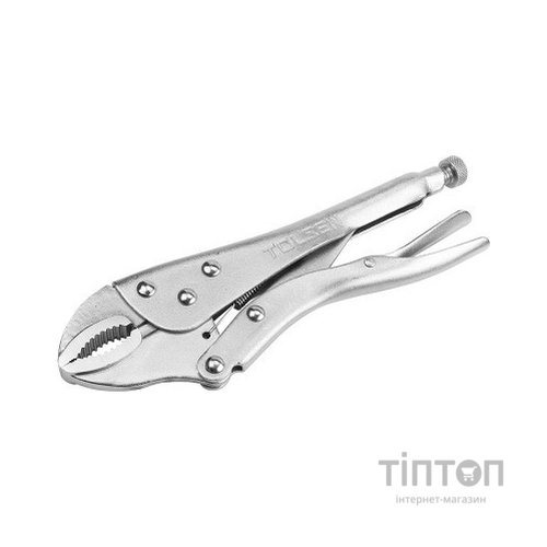 Кліщі Tolsen затискаючі напівкруглі 255 мм (10051)