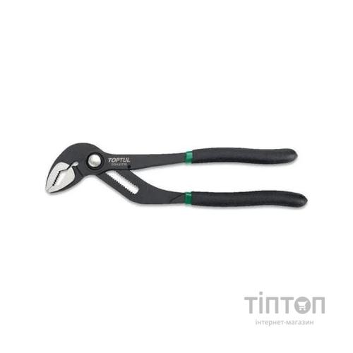 Кліщі Toptul переставні 10" с кнопкой Pro-Series (DDAG1210)