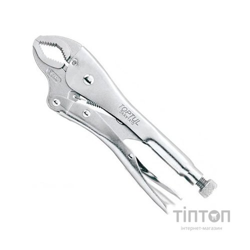 Кліщі Toptul затискні з фіксатором 250мм (DAAY1A10)