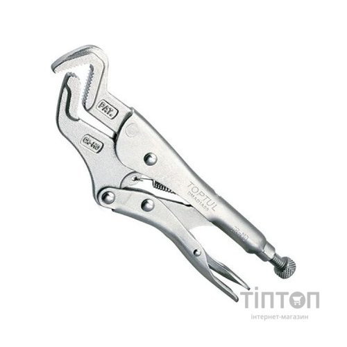 Кліщі Toptul затискні зварювальні з фіксатором 230мм (R - тип) (DMAD1A09)