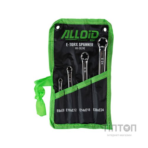 Ключ Alloid TORX E06xE24 4шт. (NK-0624E)