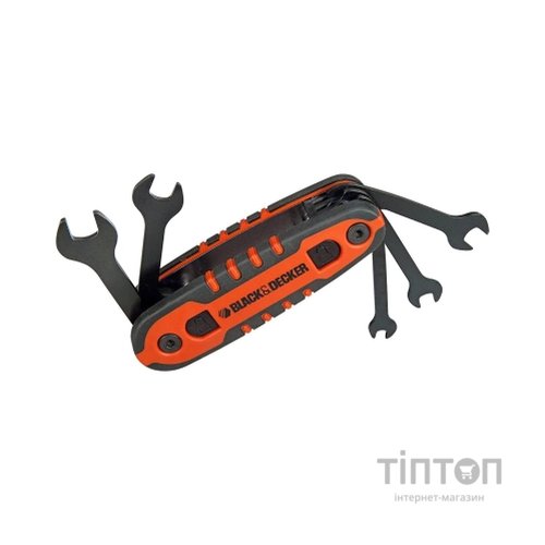 Ключ Black&Decker ріжковий гайковий 5 шт (BDHT0-71617)