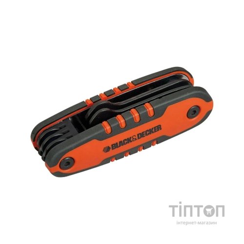 Ключ Black&Decker ріжковий гайковий 5 шт (BDHT0-71617)