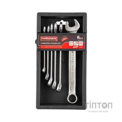Ключ HAISSER 6 шт. CRV Cold Stamped 48426 (97380)