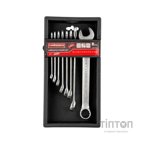 Ключ HAISSER 8шт.CRV Cold Stamped 48427 (97385)
