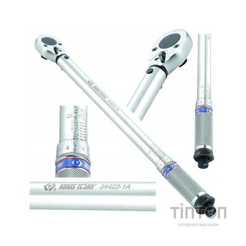 Ключ KING TONY дінамометричний 3/8" 5-25 NM міні (3436C-2DF)