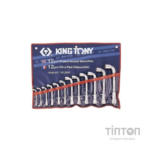 Ключ KING TONY Г-подібний 12 шт., 8-24 мм (1812MR)