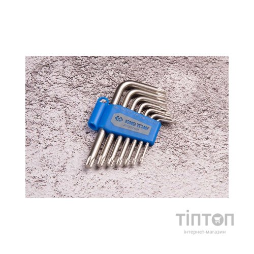 Ключ KING TONY Г-подібний Torx Т10-Т40, 7 шт. (20307PR)