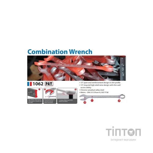 Ключ KING TONY комбінований 6-24 мм 13 шт. (12D13MRN)