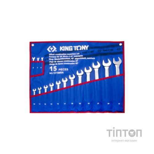 Ключ KING TONY комбінований, 6-32 мм, 15 шт. (1215MRN02)