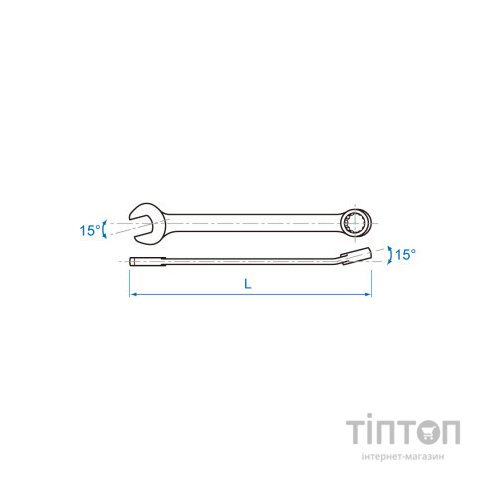 Ключ KING TONY ріжково-накидний 18 шт. 6-24 мм (1218MRN)