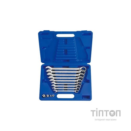 Ключ KING TONY ріжково-накидний з трищіткою 13 шт. 8-19 мм (13113MR)