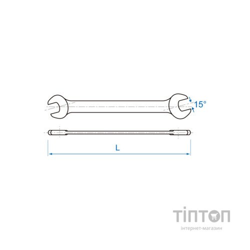 Ключ KING TONY ріжковий 12 шт. 6-32 мм (1112MRN)