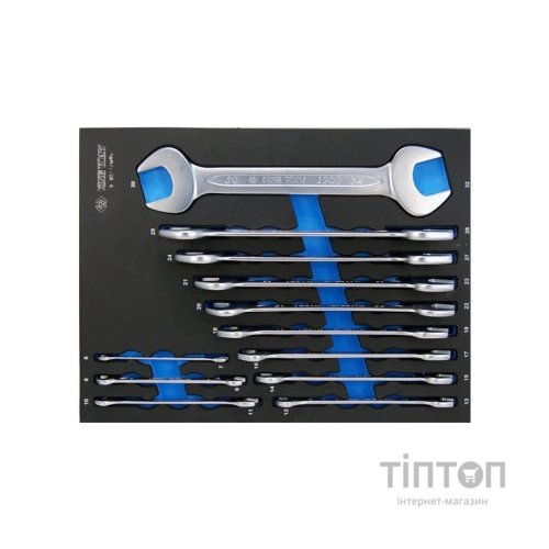 Ключ KING TONY рожковий 6-32 мм 12 шт. (9-1112MRV)