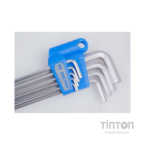 Ключ KING TONY шестигранний 9 шт. Г- подібний 1,5-10 мм (201B09MR)