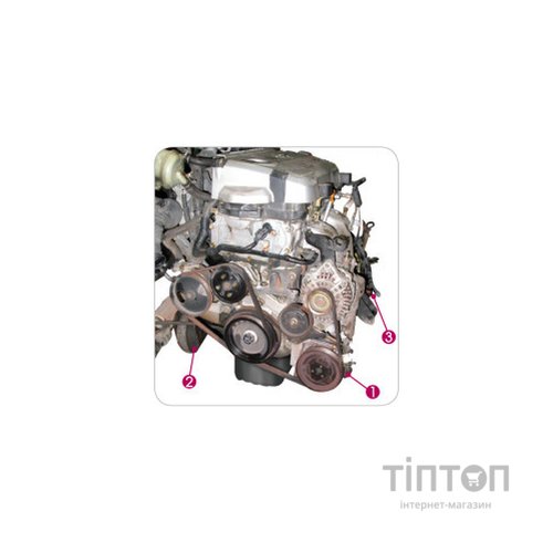 Ключ KING TONY шківа ГРМ 365 мм (9AL11)