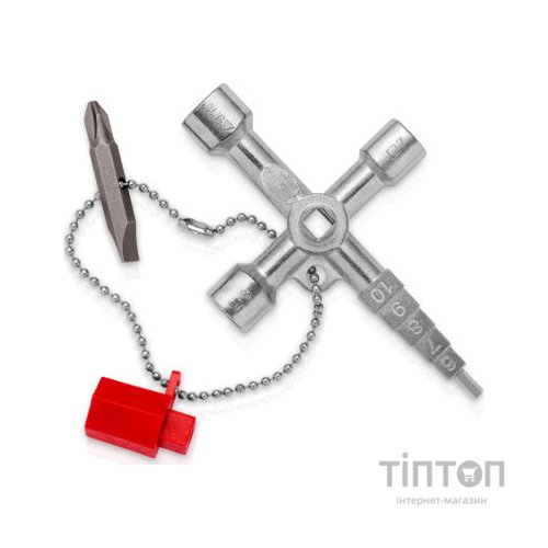 Ключ KNIPEX для електрошаф, професійний (00 11 04)