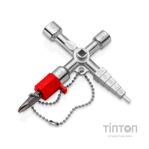 Ключ KNIPEX для електрошаф, професійний (00 11 04)