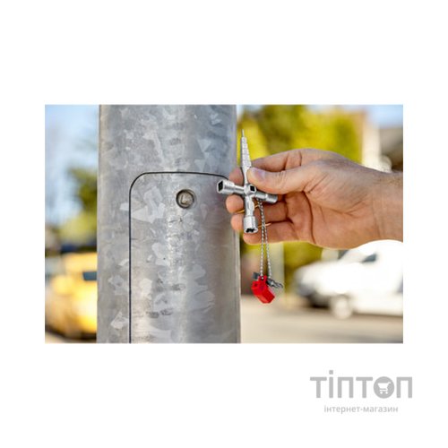 Ключ KNIPEX для електрошаф, професійний (00 11 04)