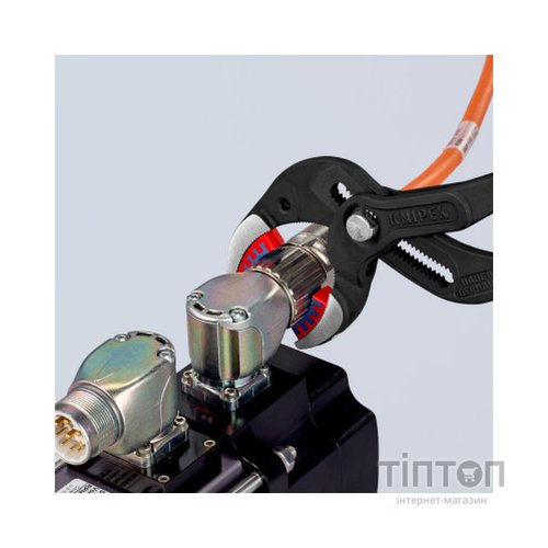 Ключ KNIPEX трубний переставний з пластиковою накладкою (81 11 250)