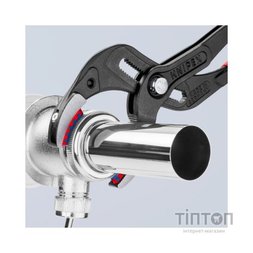 Ключ KNIPEX трубний переставний з пластиковою накладкою (81 11 250)