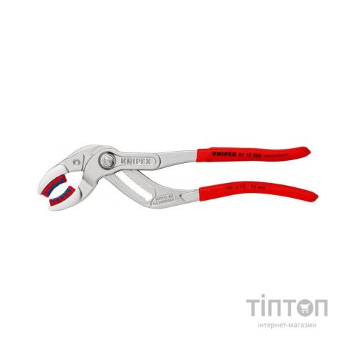 Ключ KNIPEX трубний переставний з резиновою накладкою (81 13 250)