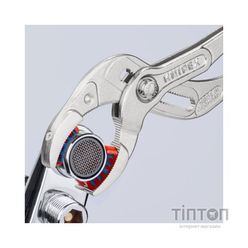 Ключ KNIPEX трубний переставний з резиновою накладкою (81 13 250)