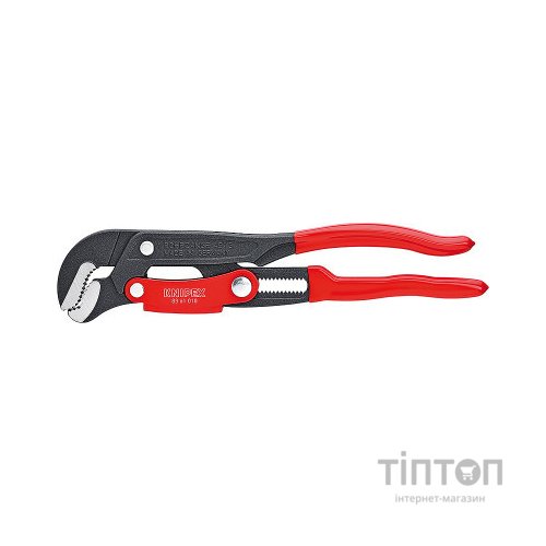 Ключ KNIPEX трубний з S-подібним змиканням, 330мм (83 61 010)