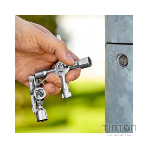 Ключ KNIPEX TwinKey для електрошаф (00 11 01)