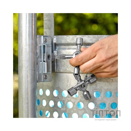 Ключ KNIPEX TwinKey для електрошаф (00 11 01)