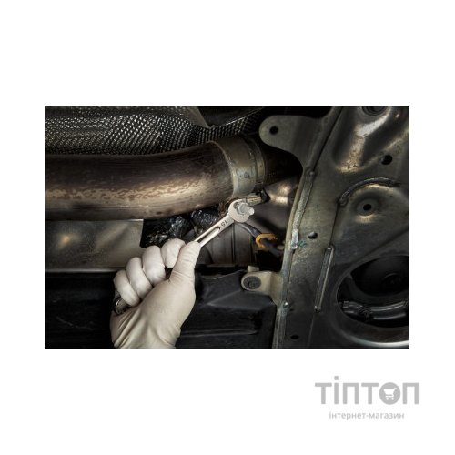 Ключ Milwaukee MAX BITE рожково-накидний з тріскачкою, 15шт, 8-22мм (4932464994)