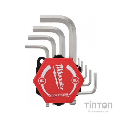 Ключ Milwaukee набір шестигранних Compact, 9 шт (4932492399)