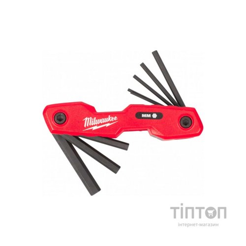 Ключ Milwaukee складний шестигранний 8 розмірів (4932480978)