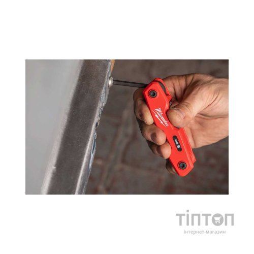 Ключ Milwaukee складний шестигранний 8 розмірів (4932480978)