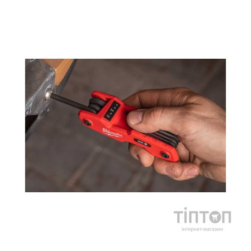 Ключ Milwaukee складний шестигранний 8 розмірів (4932480978)