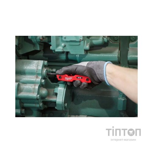 Ключ Milwaukee складний шестигранний 8 розмірів (4932480978)