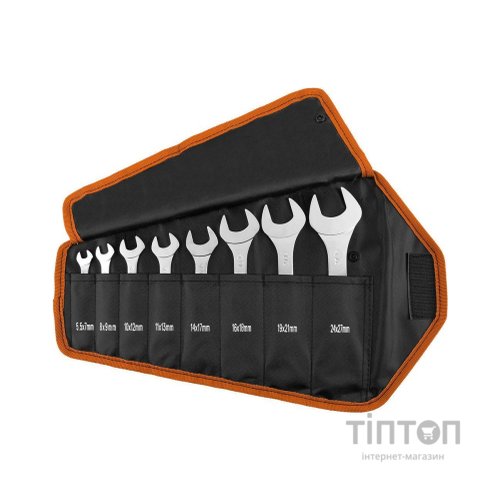 Ключ Neo Tools гайкових ключів 8 шт., супертонкі, чохол поліестер (09-860)