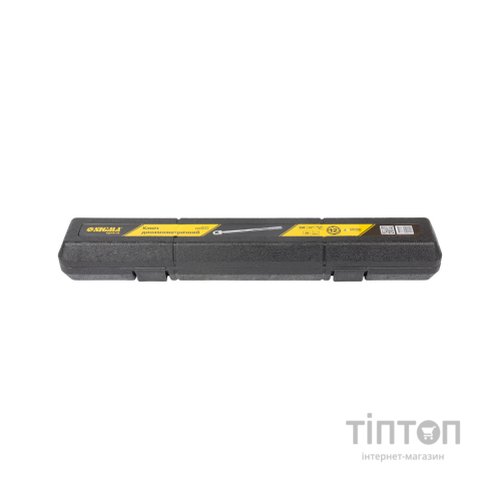 Ключ Sigma динамометричний 1/2" 28-210 Нм кейс (6049011)