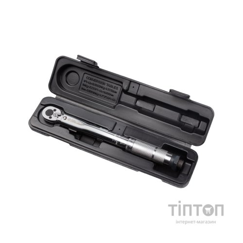 Ключ Sigma динамометричний 1/4" 2-24Нм кейс (6049171)