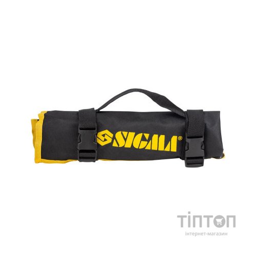 Ключ Sigma набір ріжково-накидних 15шт 6-22мм CrV satine, тк чохол (6010131)