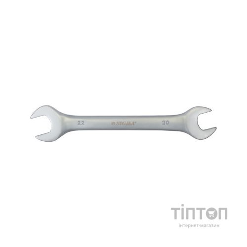 Ключ Sigma набір ріжкових 8шт 6-22мм CrV satine (6010321)