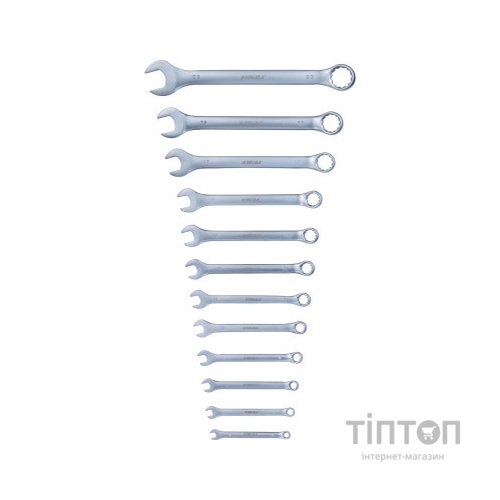 Ключ Sigma набір рожково-накидних 12шт 6-22мм CrV (6010121)
