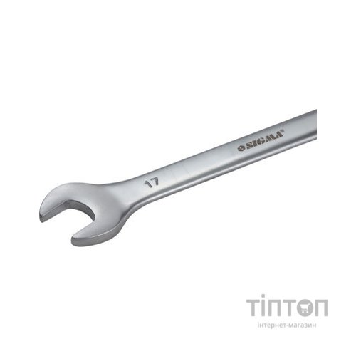 Ключ Sigma набір рожково-накидних 6шт 8-17мм CrV satine (6010101)